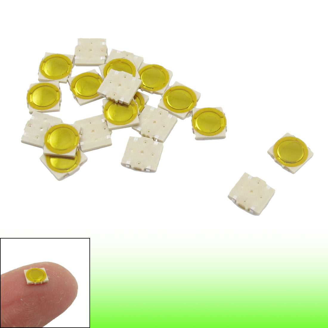 uxcell Uxcell 20 Pcs Momentary Tact Switch SMT Surface Mounted Devices Ultrathin Tactile Switches 5x5mm