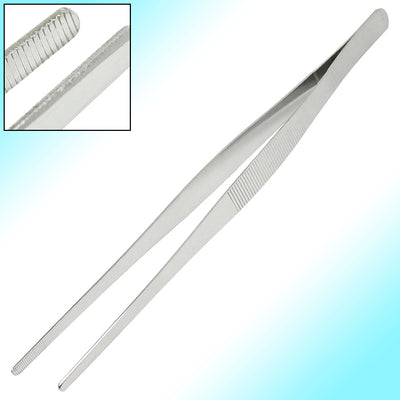 Harfington Uxcell Home Metal 30cm Long Straight Tweezers Forceps Handy Tool