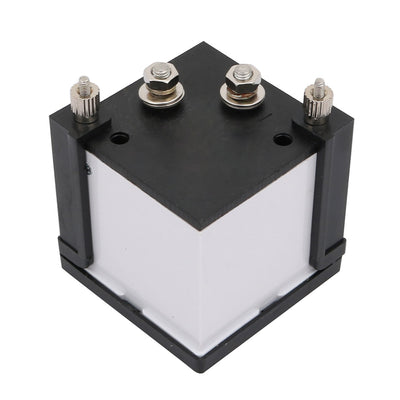 Harfington Uxcell AC 0-450V Fine Tuning Dial Panel Analog Voltage Meter Voltmeter White Black