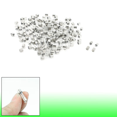 Harfington Uxcell 100 Pcs 250 Volts 4Amp Fast Blow Type Glass Tube Fuses 5 x 20mm