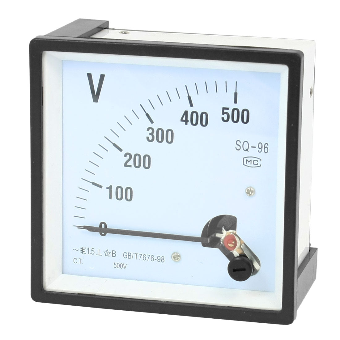 uxcell Uxcell AC 0-500V Fine Tuning Square Dial Panel Analog Volt Test Meter Voltmeter