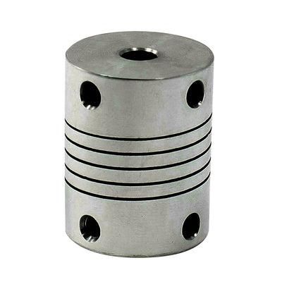 Harfington Uxcell 6.35mm to 8mm CNC Stepper Motor JAW Shaft Flexible Coupling Coupler
