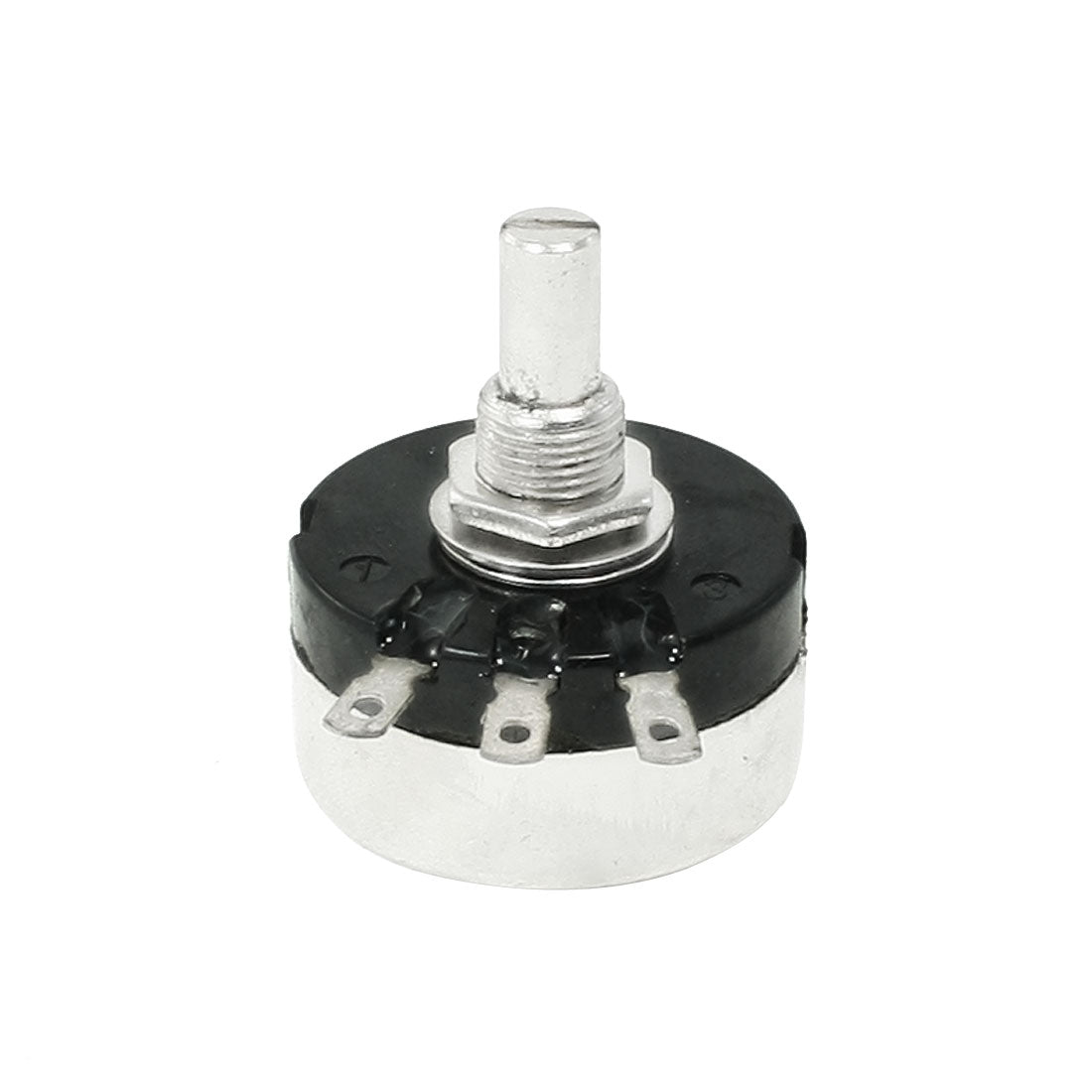 uxcell Uxcell RV30YN20S/B102 1K ohm 6mm Round Shaft Carbon Film Rotary Taper Potentiometer