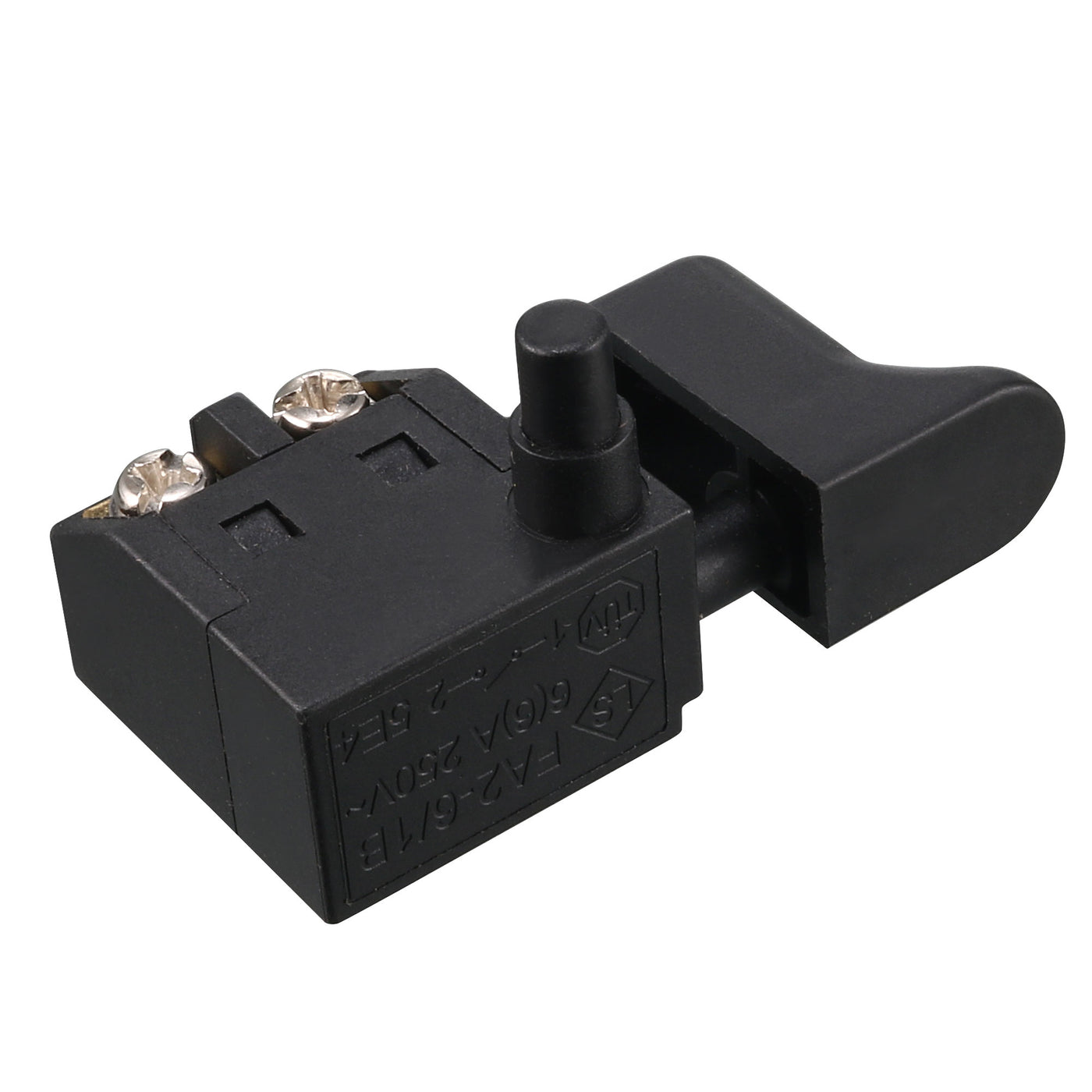 uxcell Uxcell AC 250V 6A SPST Lock on Electric Tool Part Trigger Switch