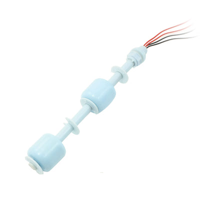 Harfington Uxcell 16.5cm Long Liquid Vertical Water Level Sensor 4 Wire Float Switch Blue