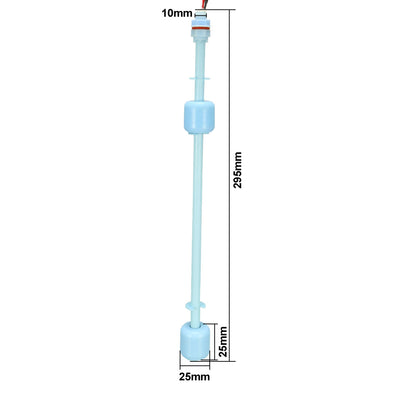 Harfington Uxcell Fish Tank Liquid Water Level Sensor Vertical Float Switch 29.5cm Long