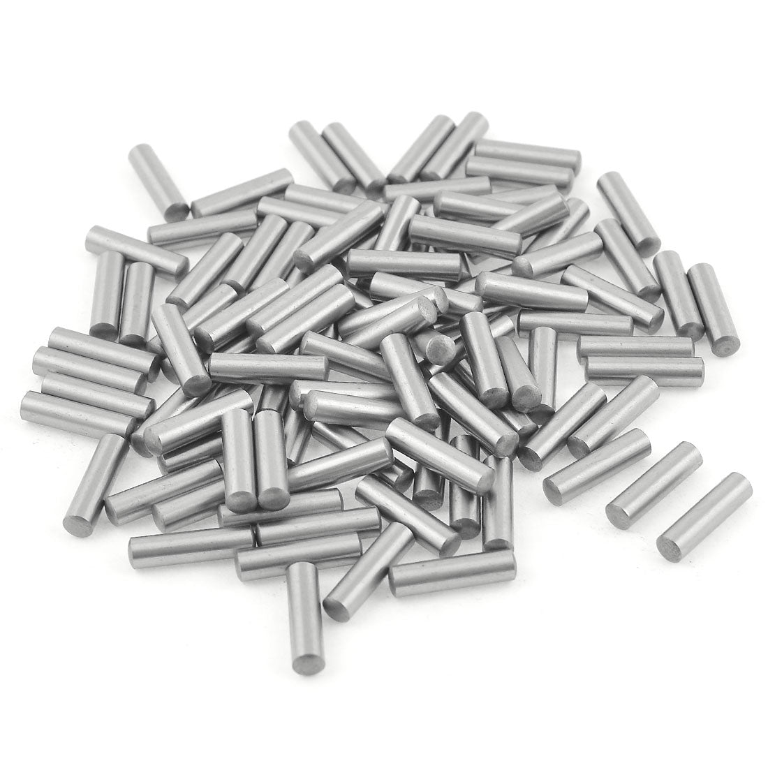 Uxcell 100 Pcs Stainless Steel 3.2mm x 15.8mm Dowel Pins Fasten ...