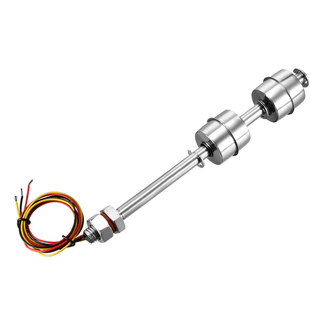 uxcell Uxcell Liquid Level Dual Balls Straight Float Switch 180mm Length DC100V 0.5A 10W