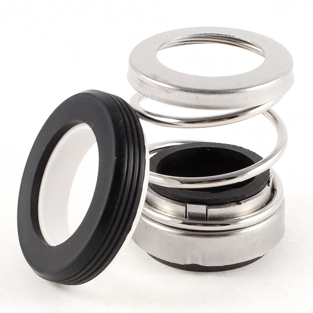 uxcell Uxcell BIA-19 19mm Inner Diameter Single Coil Spring Bellows Mechanical Seal