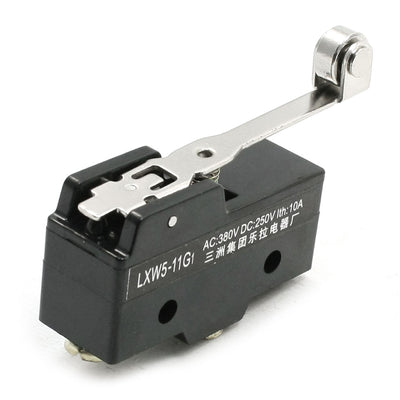 Harfington Uxcell Long Roller Lever Arm Action Position Control Limit Switch 10A