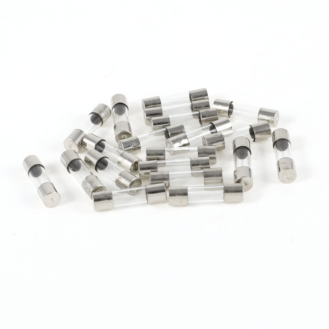 uxcell Uxcell 20pcs Fast Blow Glass Tube Fuse 0.5A 250V 5mm x 20mm