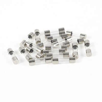 Harfington Uxcell 20pcs Fast Blow Glass Tube Fuse 0.5A 250V 5mm x 20mm