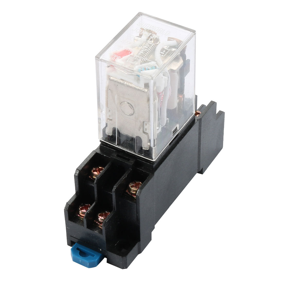 uxcell Uxcell AC 220V/240V Coil 8 Pin DPDT General Purpose Power Relay JQX-13F w Socket