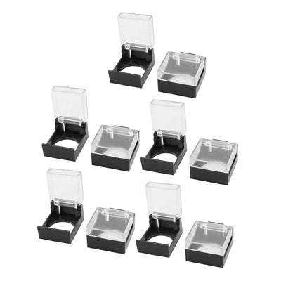 Harfington Uxcell 10pcs Dust Cover Guard Protector for 16mm Dia Push Button Switch