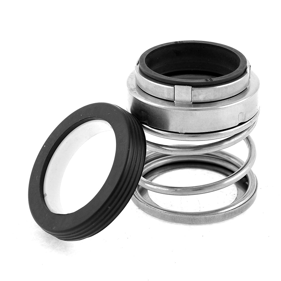 uxcell Uxcell BIA-32 32mm Inside Dia Rubber Bellows Coiled Water Mechanical Seal