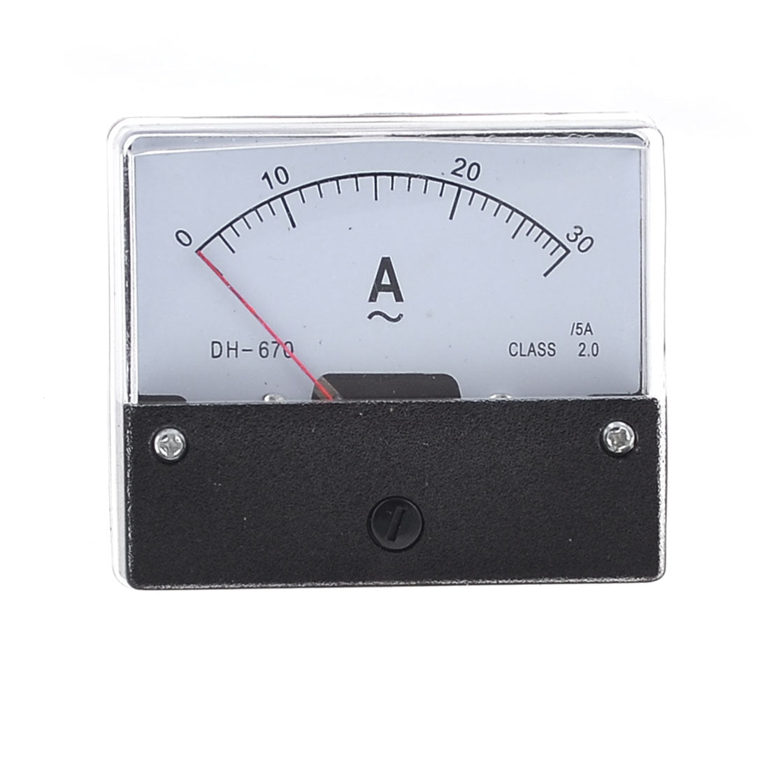 uxcell Uxcell Square Panel 0-30A AC Current Ammeter Analogueeremeter