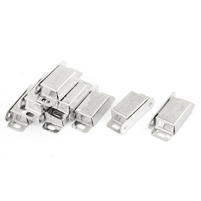 Harfington Uxcell 1.9" Long Stainless Steel Cupboard Closet Door Magnetic Catch Latch 8 Pcs