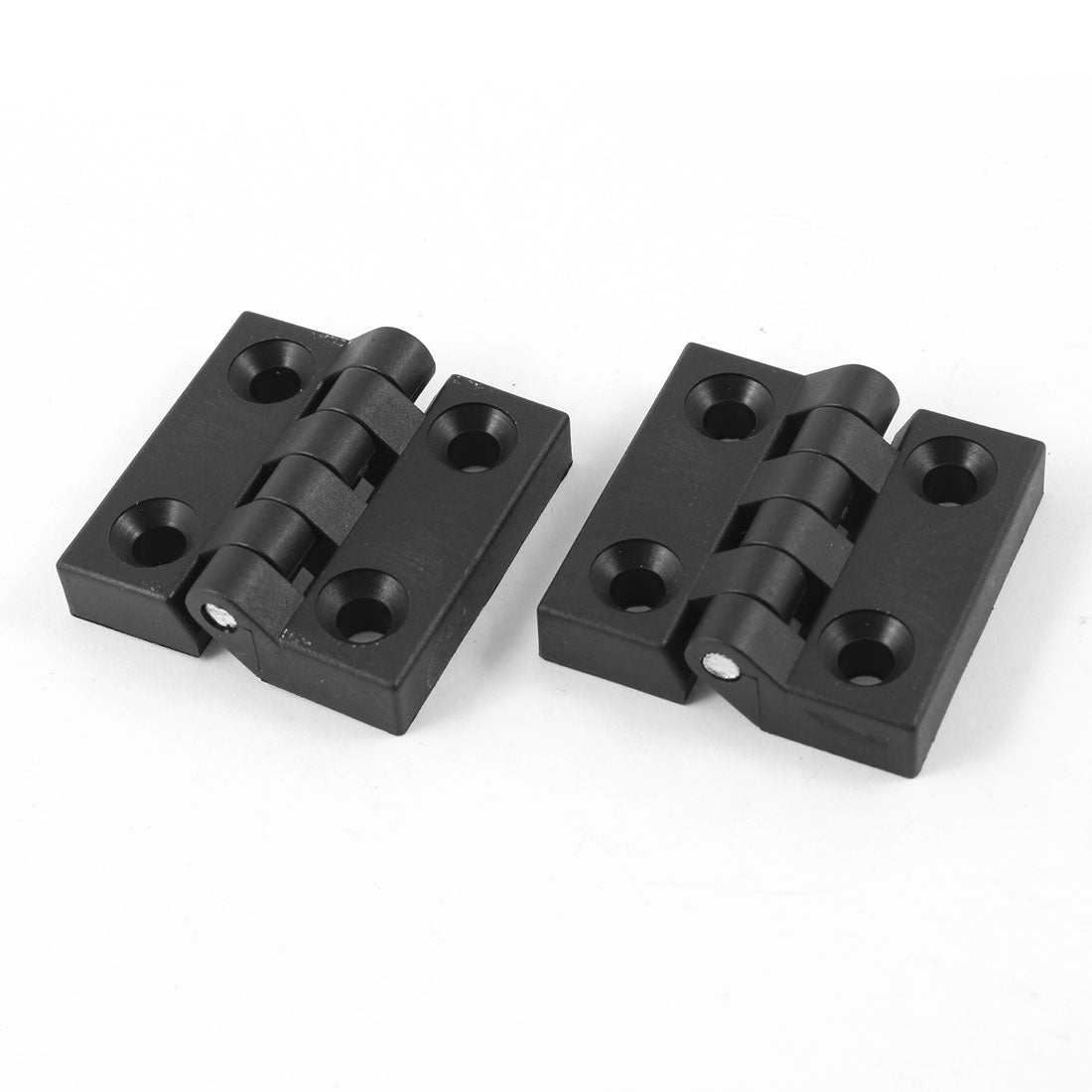 uxcell Uxcell 2 PCS 50mm x 50mm Countersunk Hole Cabinet Ball Bearing Plastic Hinge