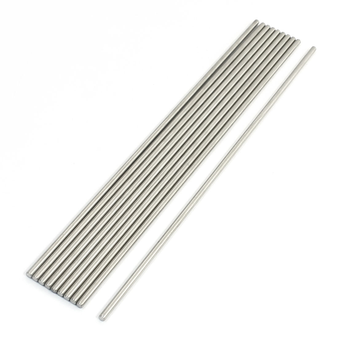 Uxcell 2Pcs Stainless Steel 100mm X 3mm Round Rod Stock For RC Airplane - View #7