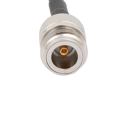 Harfington Uxcell N Type Male to Female M/F Adapter Straight Connector RG58 Cable 9"