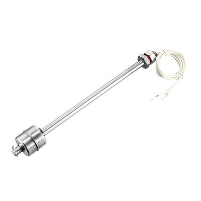 Harfington Uxcell 215mm Long Wire Liquid Level Sensor Single Ball Stainless Steel Float Switch