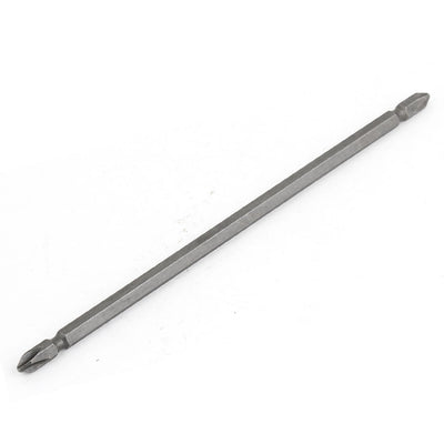 Harfington Uxcell 6mm Bits Type Silver Tone Magnetic Tip Phillips Screwdriver Bits 20cm Long