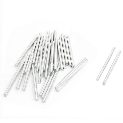 Harfington Uxcell Replacement Stainless Steel Round Rod Bar 35mm x 2mm 30Pcs for RC Car Model