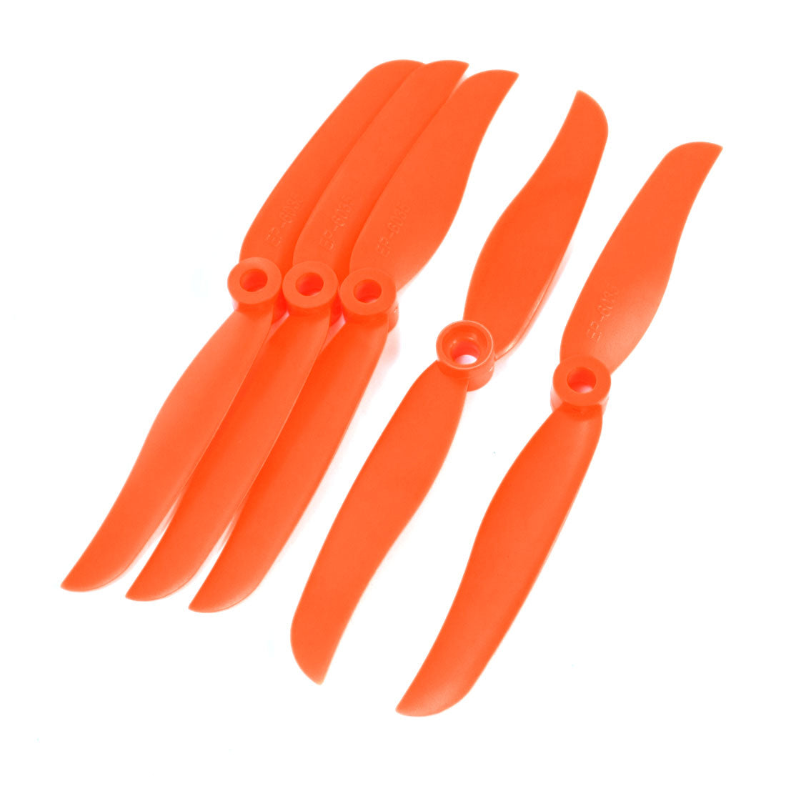 uxcell Uxcell 5pcs Electric RC Helicopter Propeller Prop EP-6035 w Adapter Ring