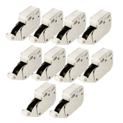 Harfington Uxcell 10 Pieces Press Open Door Catch Tip Touch Push Latch for Cabinet Cupboard
