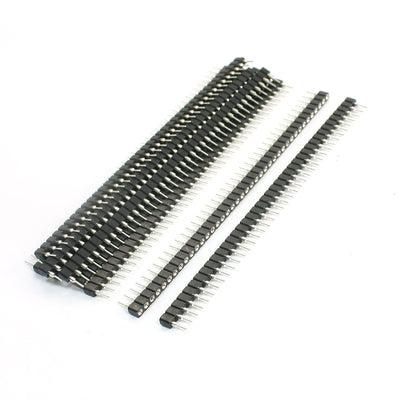 Harfington Uxcell 10pcs 2.54mm Pitch Straight Single Row Female Header Connector 40Pins