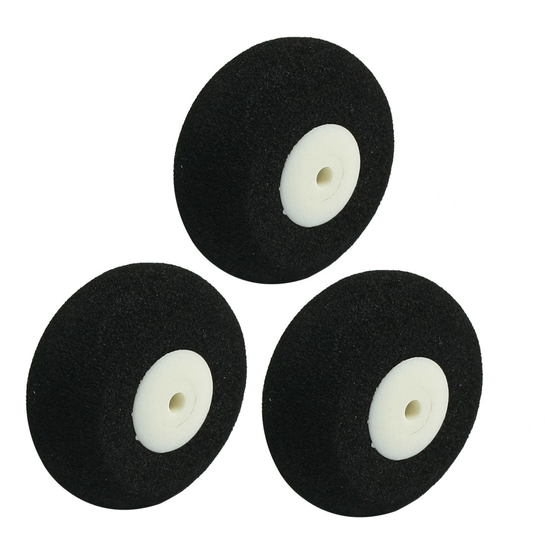 uxcell Uxcell 3pcs RC Model Airplane  Light Sponge Tire Tail Wheel 30mm 1.2"