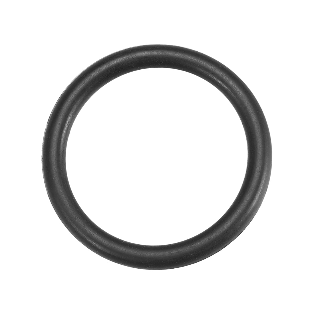 uxcell Uxcell 20 Pcs 28mm x 3mm Rubber O Type Sealing Ring Gasket Grommets Black