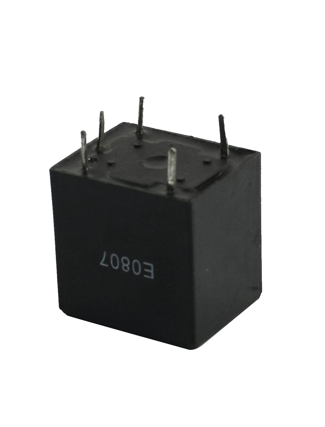 uxcell Uxcell DC 24V Rating Coil Voltage 5Pin SPDT 1NO 1NC in PCB Mounting Square General Purpose Power Relay Black -24VDC-FB-CL