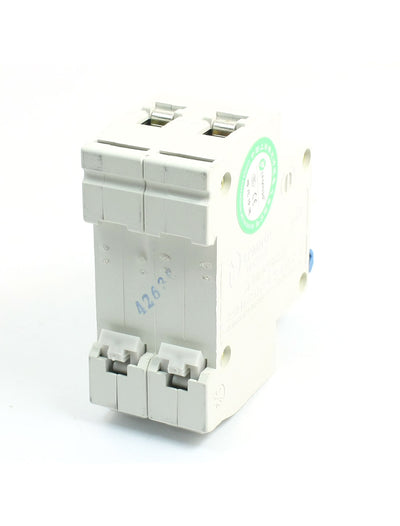 Harfington Uxcell AC 400V 63A ON/OFF Switch 2 Phrase C Type Mini Circuit Breaker 4500A