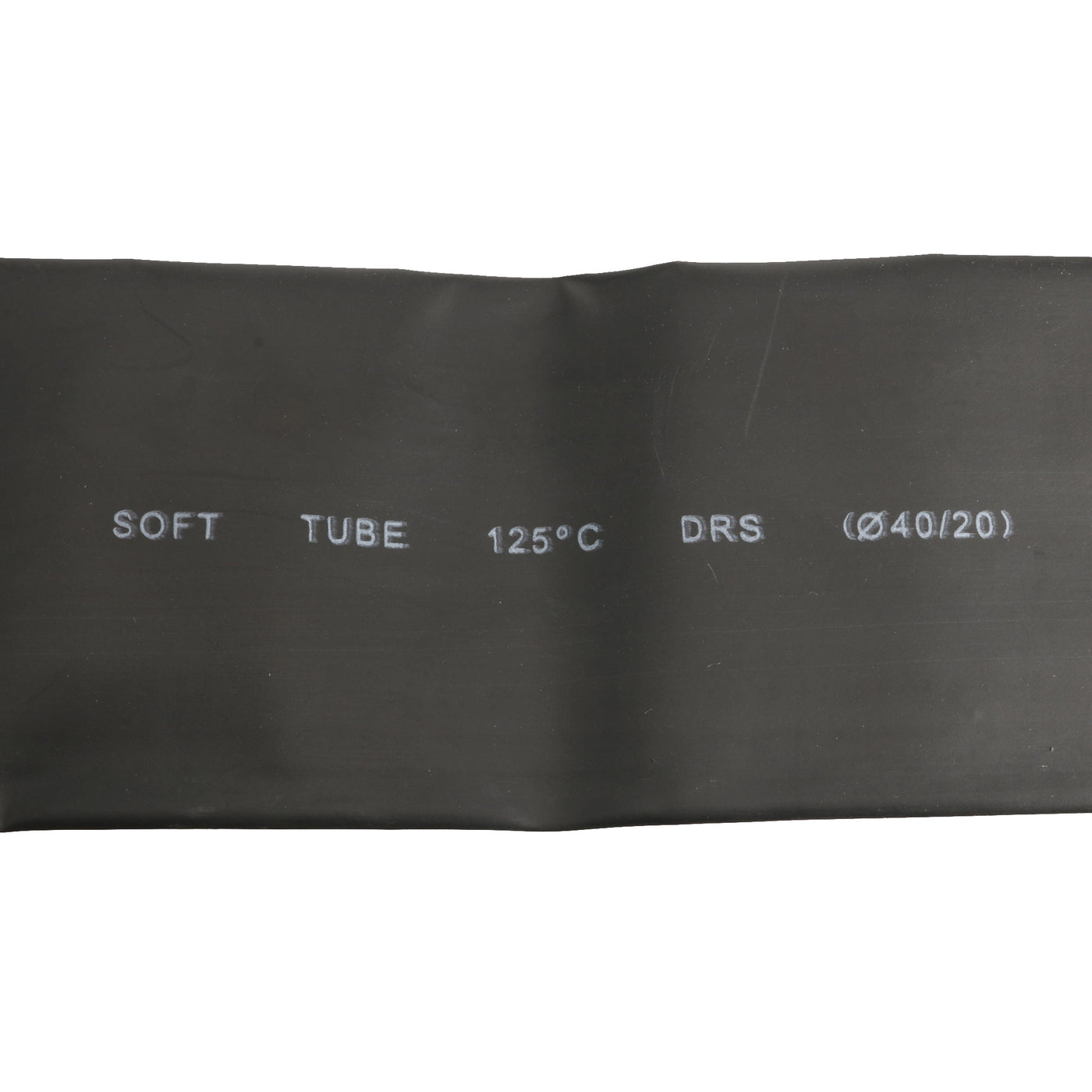 uxcell Uxcell 1 Meter 65mm Flat width 40mm Dia rate 2:1 Heat Shrinkable Shrinking Tube Black