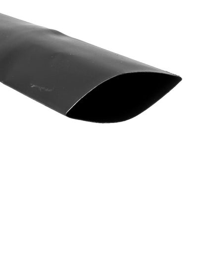 Harfington Uxcell 1 Meter 25mm Dia 42mm Flat Width Ratio 2:1 Heat Shrinkable Shrinking Tube Black