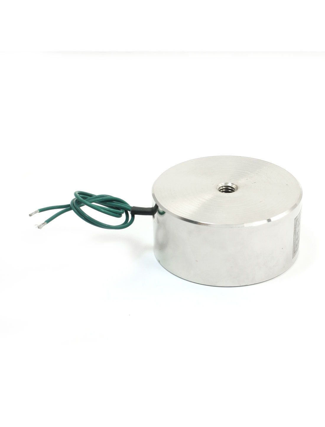 uxcell Uxcell 80Kg/176Lb 20cm Two Wires 8mm Thread Dia Holding Electromagnet Solenoid 65x30mm DC12V 0.6A