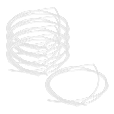Harfington Uxcell 5 Pcs 1M 3Ft 2mm Dia Heat Shrink Shrinkable Tube Wire Wrap Sleeve Shrinking Tubing Clear