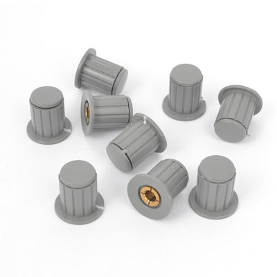 Harfington Uxcell 9 Pieces Replacement Audio Volume Control Potentiometer Knobs 4mm Dia