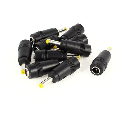 uxcell Uxcell 10 Pcs DC Power 4.0mmx1.7mm Male to 5.5x2.1mm Female Jack Adapter Connector