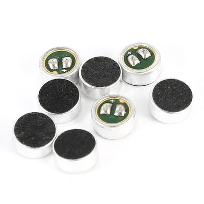 Harfington Uxcell 8 Pcs 6mm Diameter 2.7mm Thickness Soldering Surface Mounted Devices SMT Cylindrical Cartridge Electret Condenser Microphone