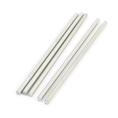 Harfington Uxcell 5PCS 60mm x 2mm Stainless Steel Round Rod Axle Bars for Boat Toys