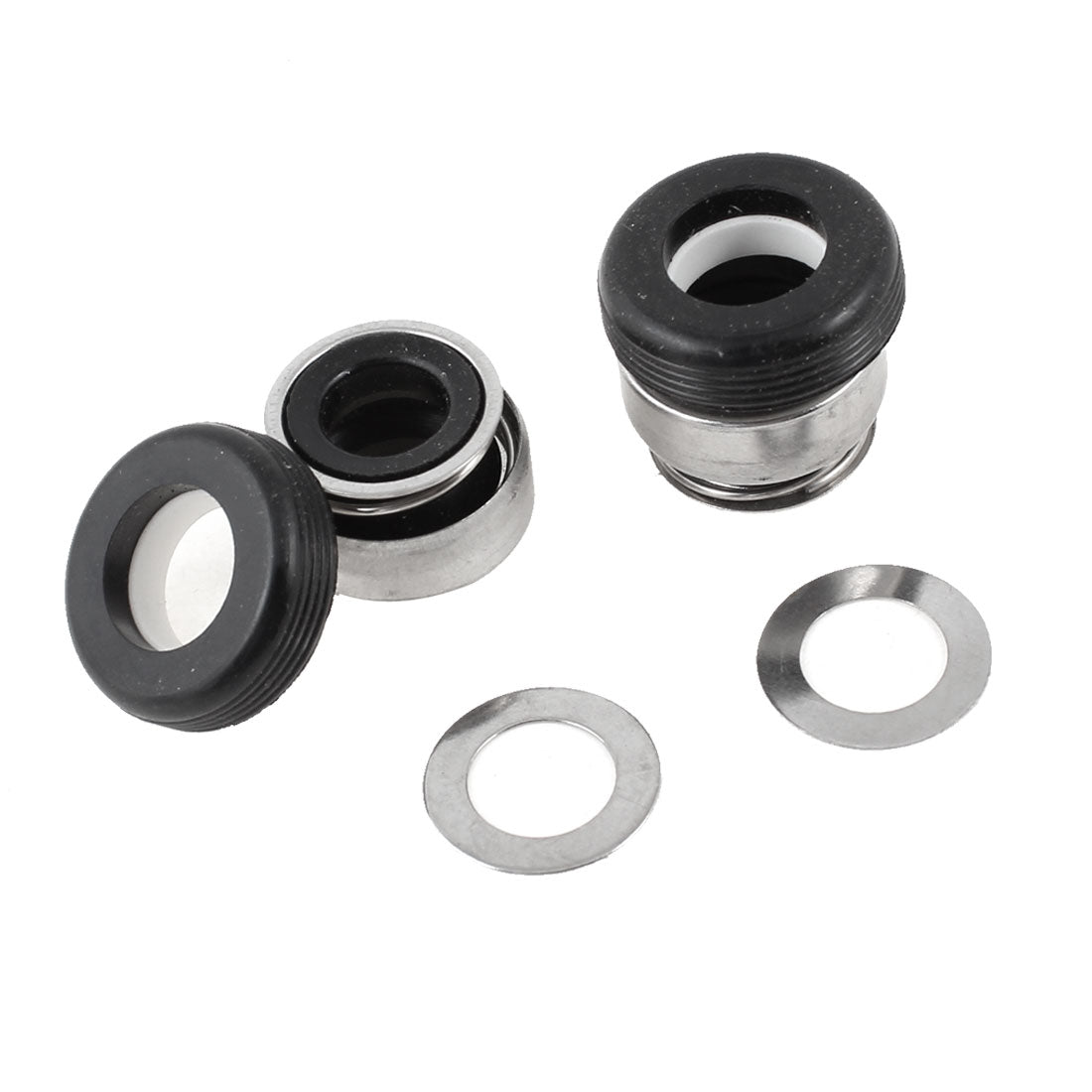 uxcell Uxcell 2pcs Ceramic Ring Water Pumps Industrial Mechanical Seal 12mm Minimum Inner Dia