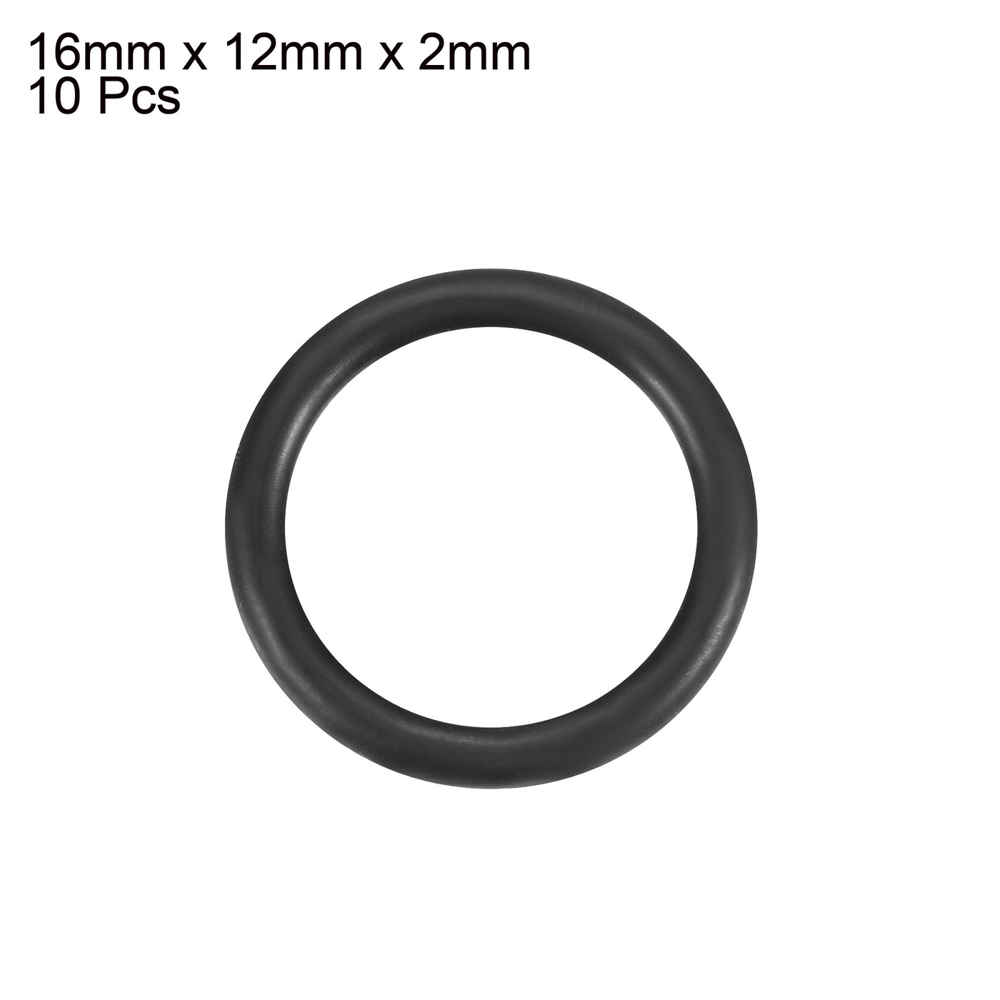 10 X Black Nitrile Rubber O Ring Grommets Seal 36mm X 40mm X 2mm - Foto 9