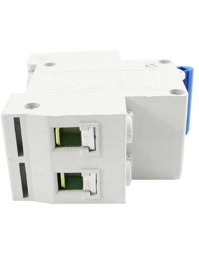 Harfington Uxcell AC 230V 400V 10A 6000A 35mm DIN Rail Mounting 2 Poles On/Off Switch Overload Protection Mini Circuit Breaker DZ47-63