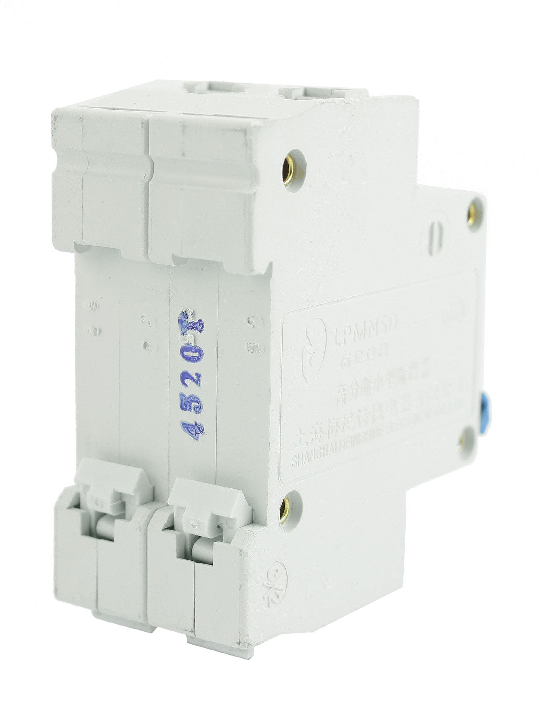 uxcell Uxcell DZ47-63 35mm DIN Rail Mount 2 Pole On/Off Switch Overload Protector Mini Circuit Breaker AC 230V 400V 20A 6000A
