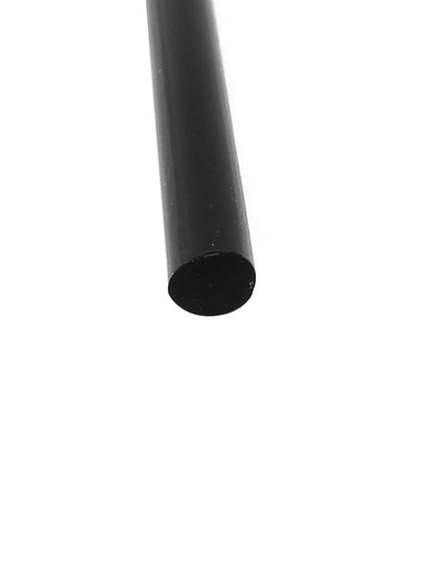 Harfington Uxcell 10 Pcs 7mm Diameter 190mm Long Crafting Models Black Plastic Hot Melt Glue Stick