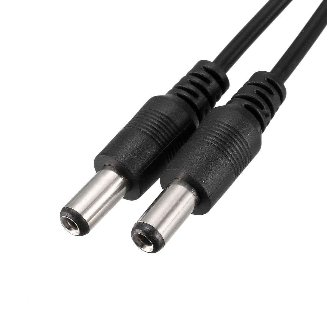 uxcell Uxcell DC 5.5x2.1mm 1 Female to 2 Male Connector Y Splitter Power Cable for CCTV Camera