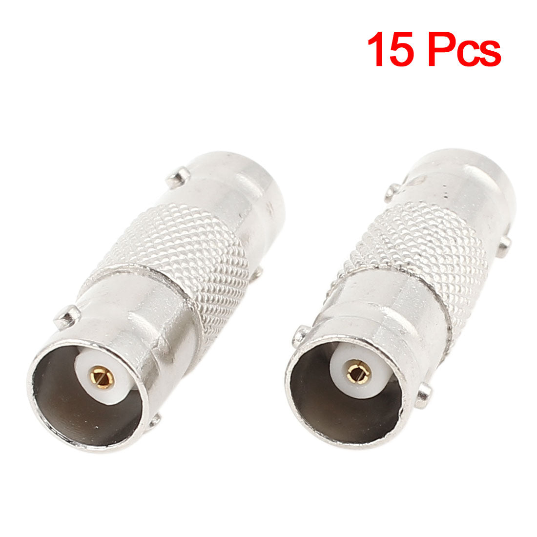 uxcell Uxcell 15 Pcs BNC Female to Female F/F Video Coaxial Cable Adapter Connector