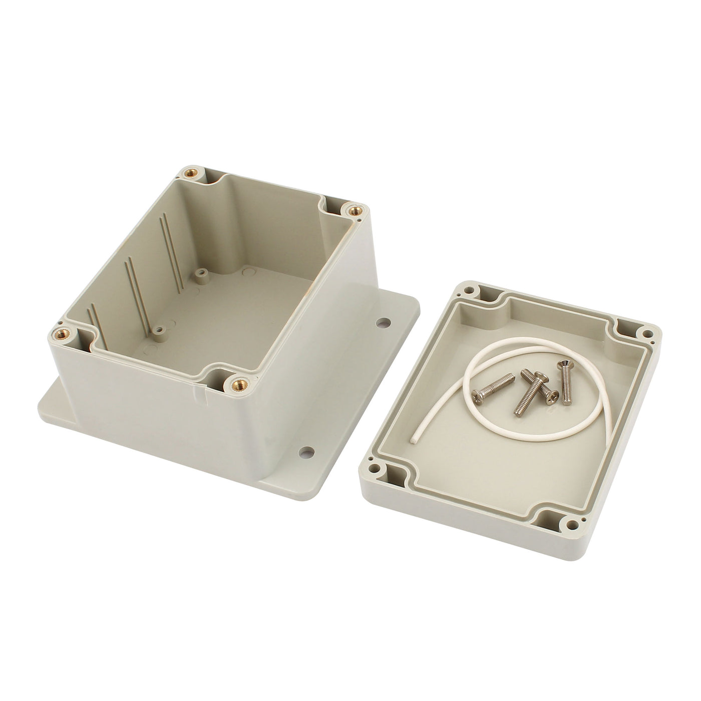 Uxcell Uxcell 115mm x 90mm x 70mm Plastic Dustproof IP65 Sealed DIY Joint Electrical Junction Box